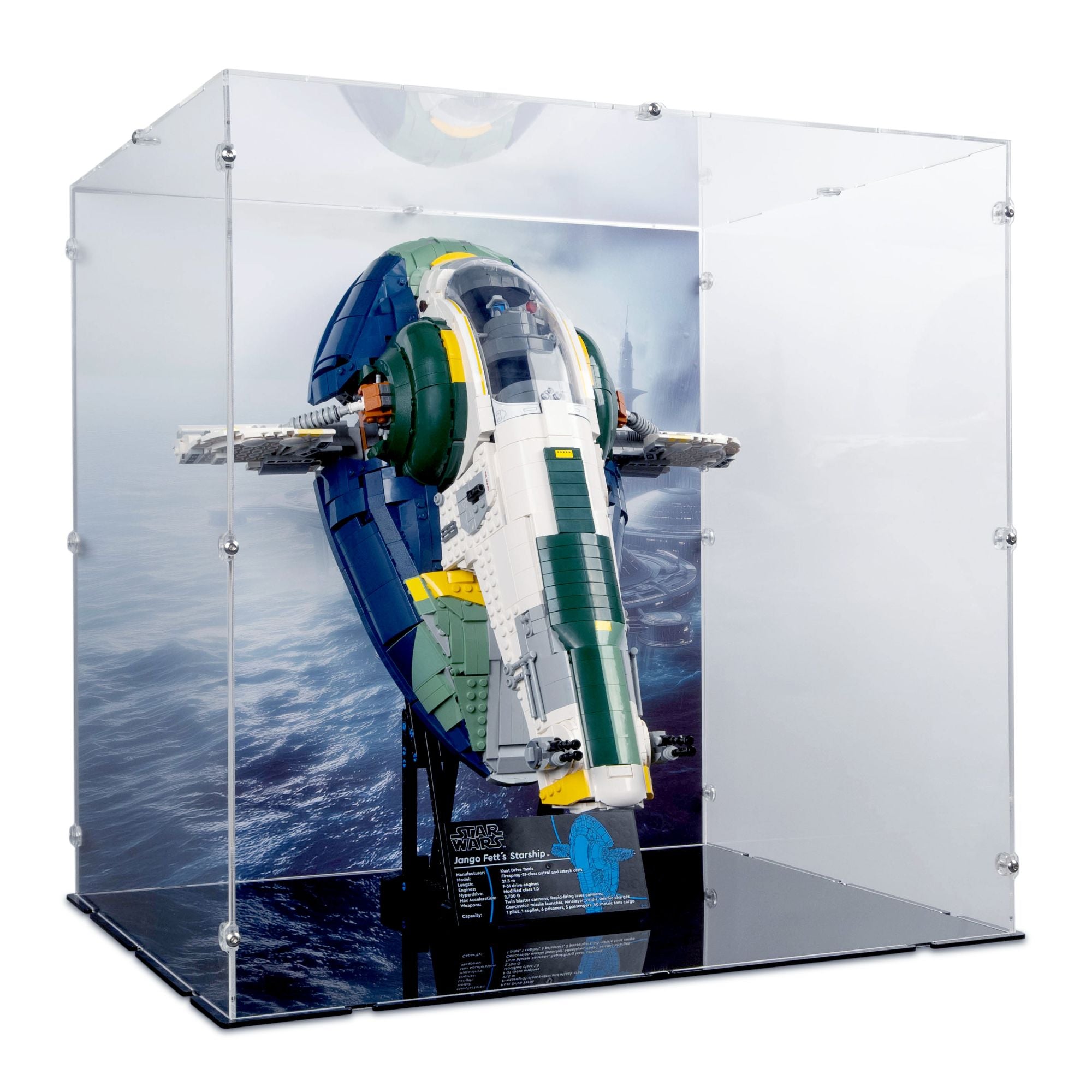 LEGO Jango Fett's Firespray-Class Starship Display Box