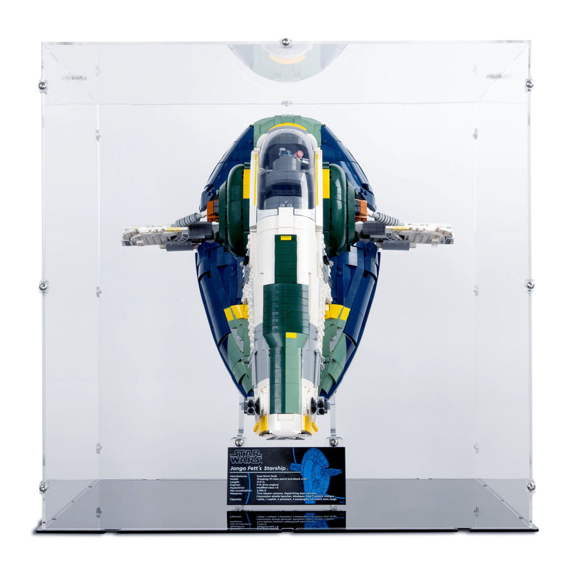 UCS Jango Fett's Firespray-Class Starship Display Case for LEGO 75409