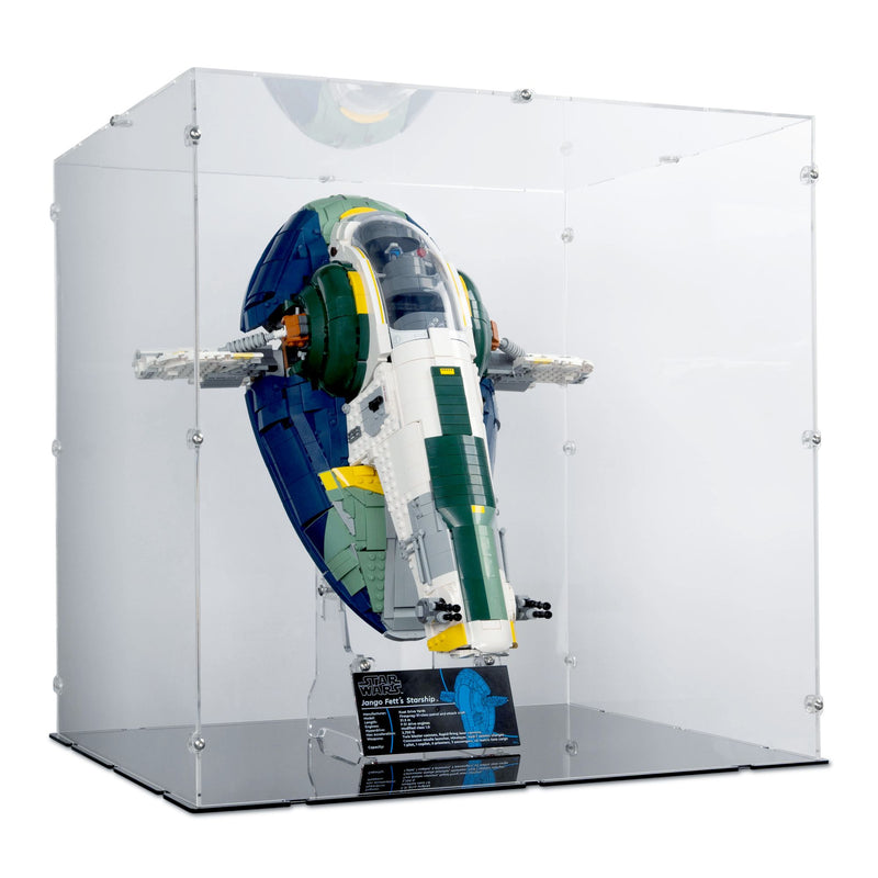 UCS Jango Fett's Firespray-Class Starship Display Case for LEGO 75409