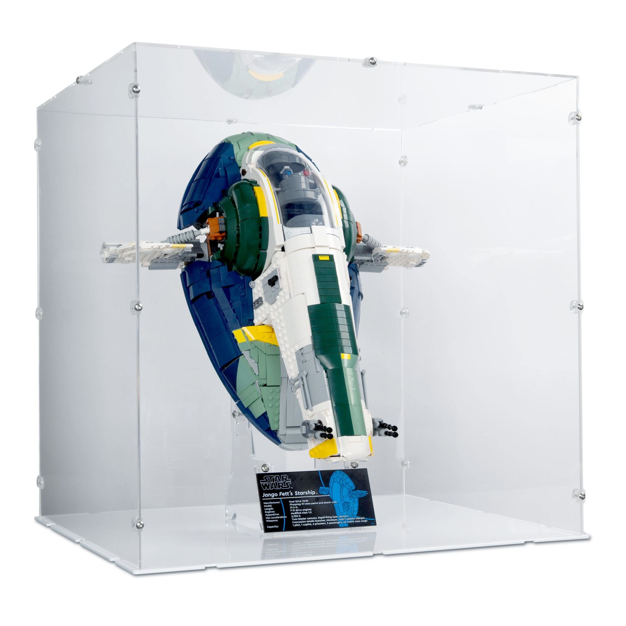 LEGO Jango Fett's Firespray-Class Starship Display Box