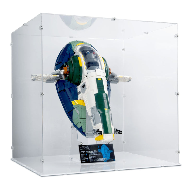 UCS Jango Fett's Firespray-Class Starship Display Case for LEGO 75409