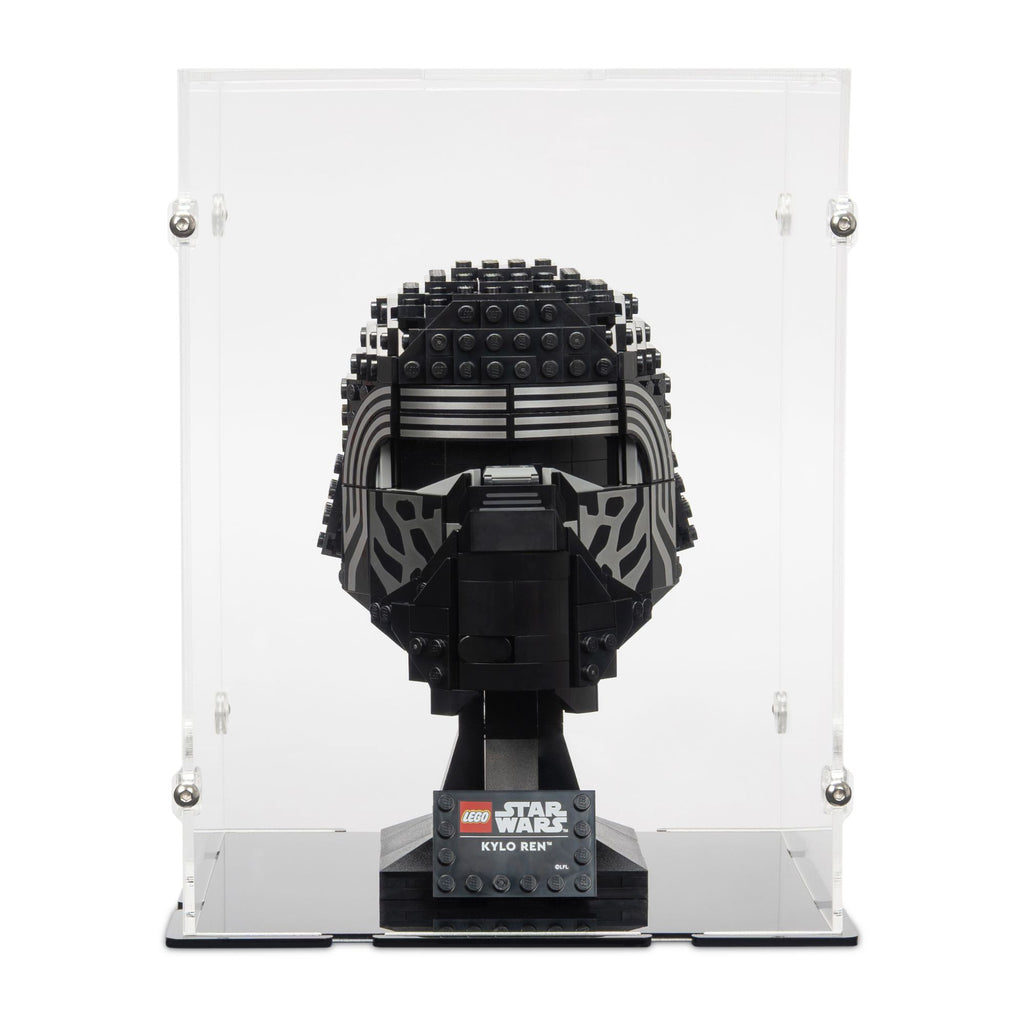 Acrylic Display Case for LEGO Kylo Ren Helmet Set | iDisplayit