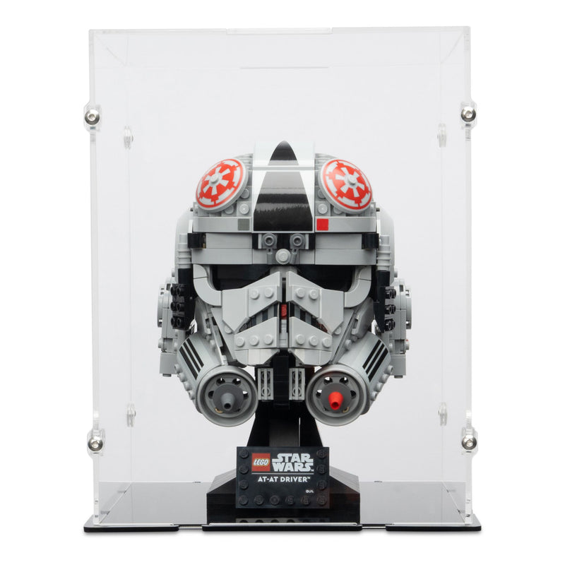 AT-AT Driver Helmet Display Case for LEGO 75429