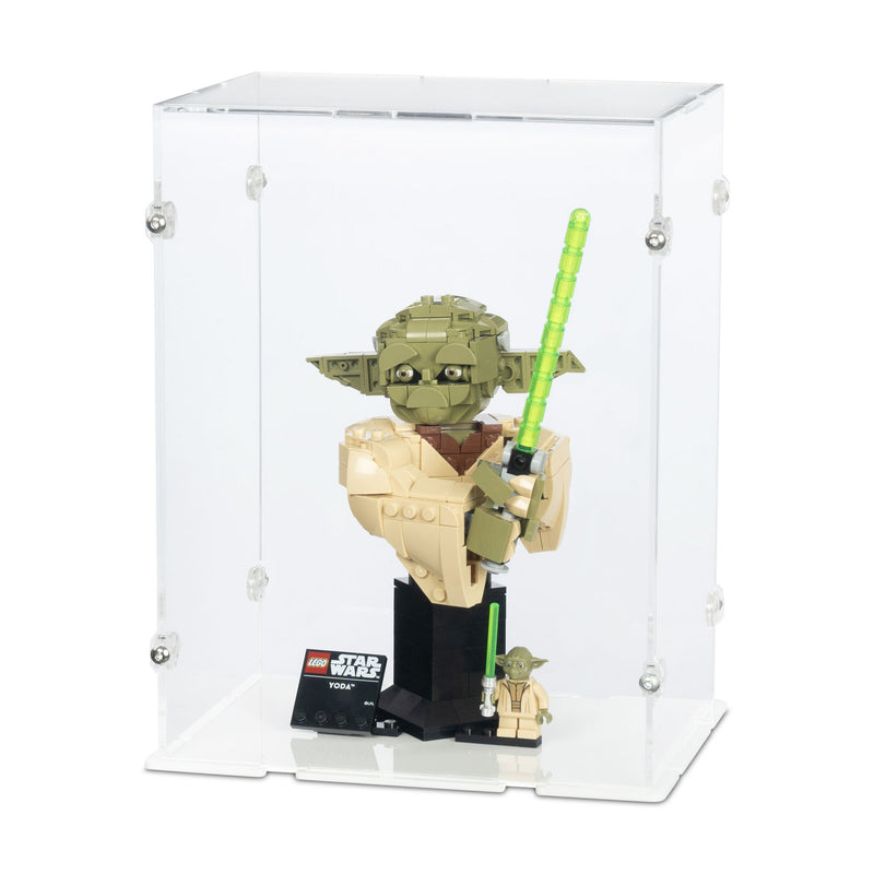Yoda Bust Display Case for LEGO 75438