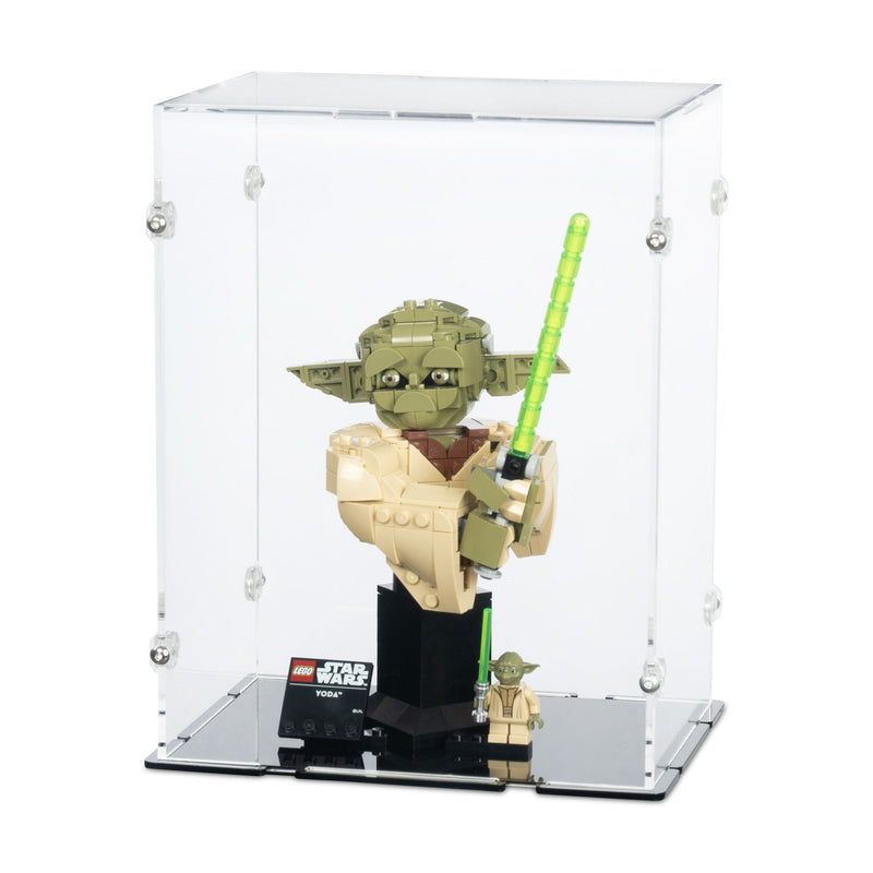 Yoda Bust Display Case for LEGO 75438