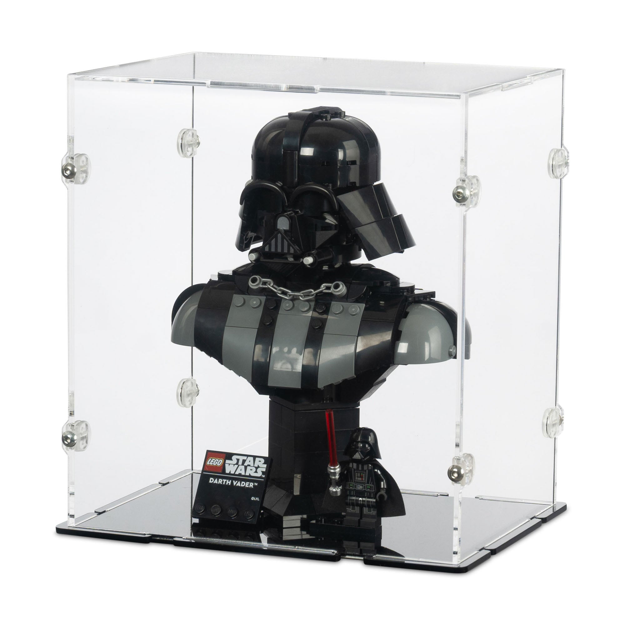 Darth Vader Bust Display Case for LEGO 75439 | iDisplayit USA