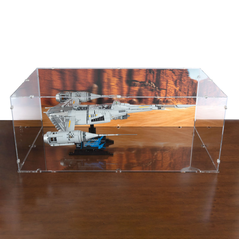 Mandalorian's N-1 Starfighter Display Case for LEGO 75442