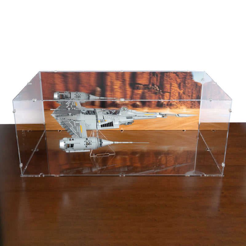Mandalorian's N-1 Starfighter Display Case for LEGO 75442
