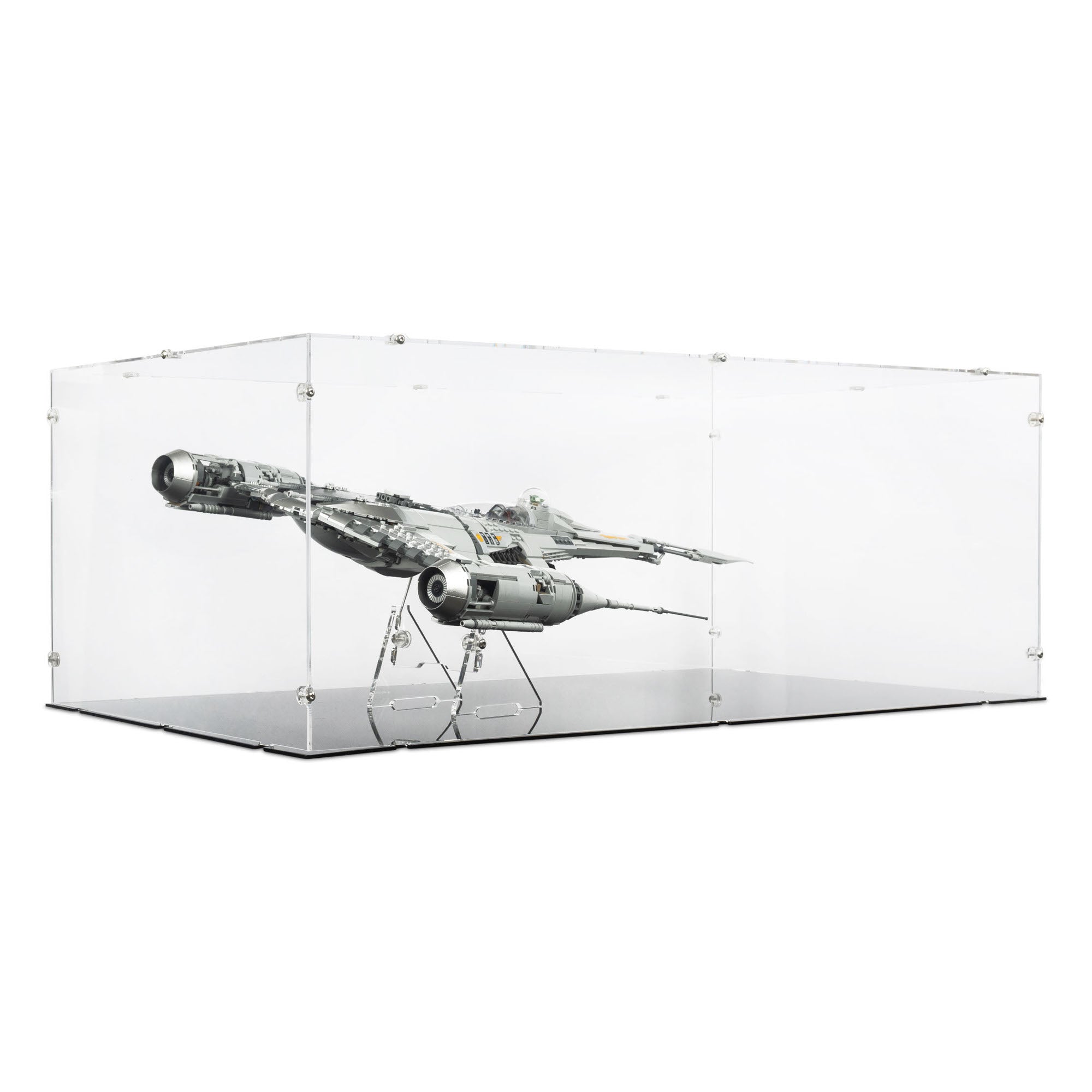 Mandalorian's N-1 Starfighter Display Case for LEGO 75442 | iDisplayit ...
