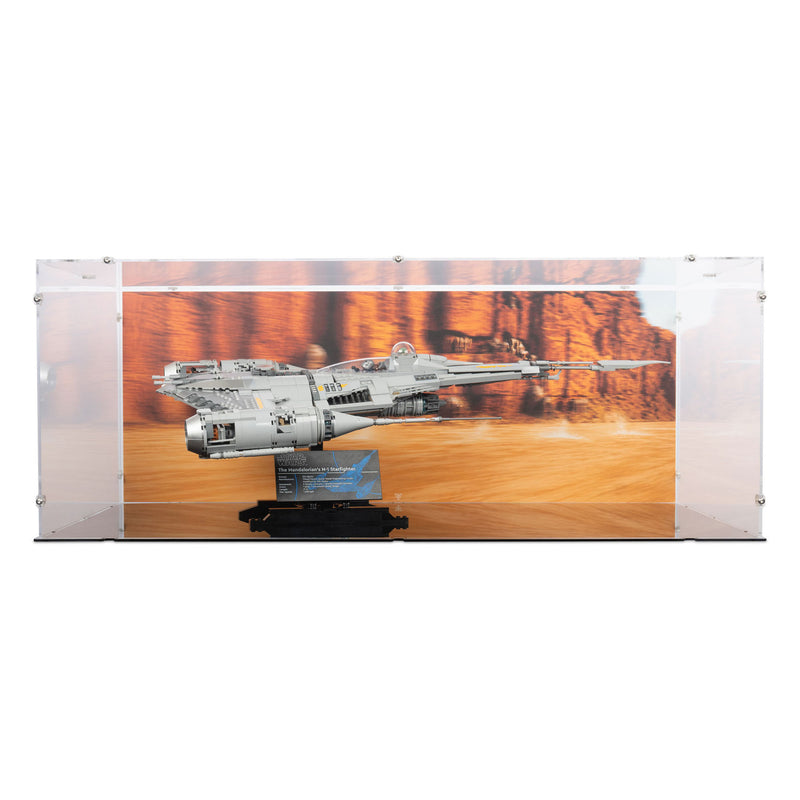 Mandalorian's N-1 Starfighter Display Case for LEGO 75442