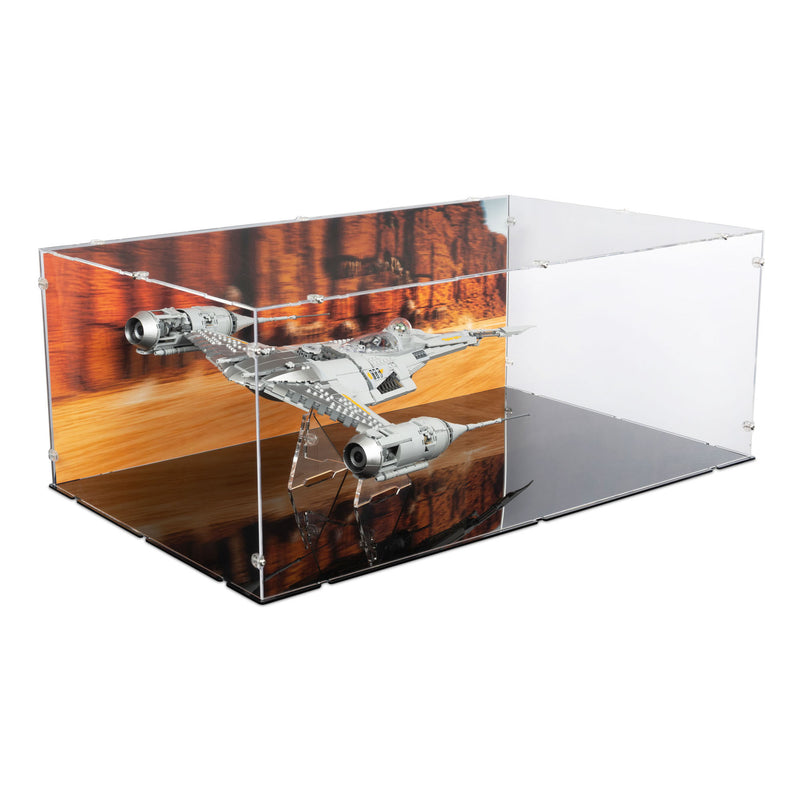 Mandalorian's N-1 Starfighter Display Case for LEGO 75442