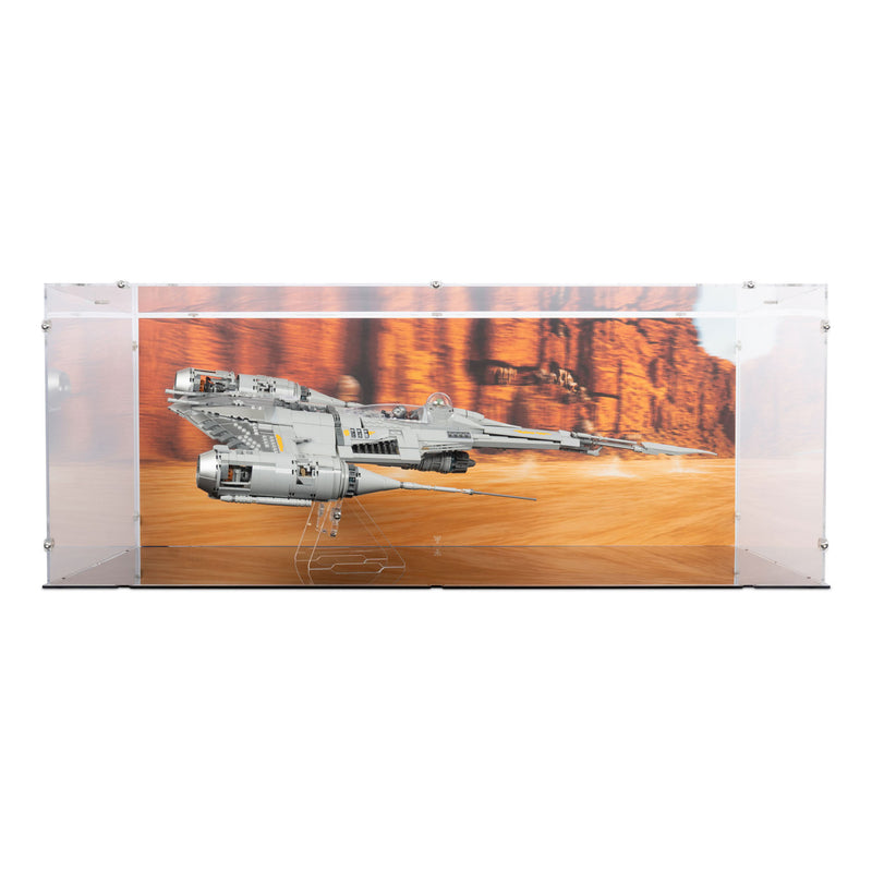Mandalorian's N-1 Starfighter Display Case for LEGO 75442