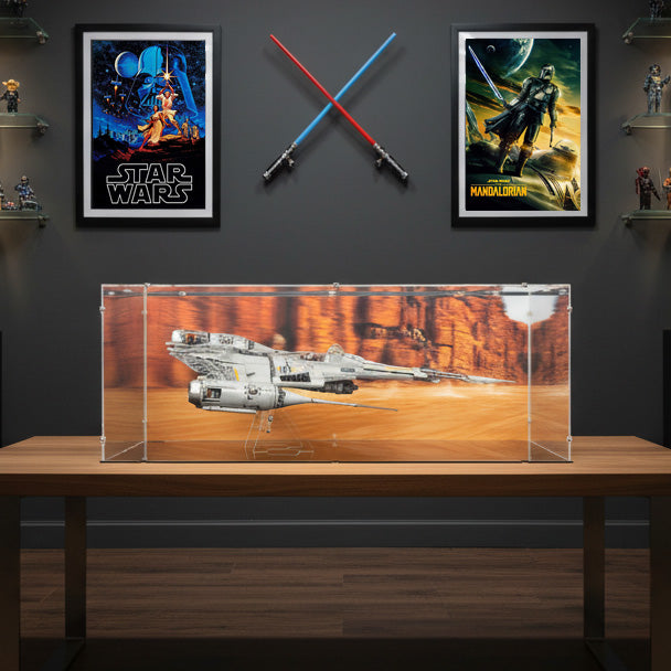 Mandalorian's N-1 Starfighter Display Case for LEGO 75442