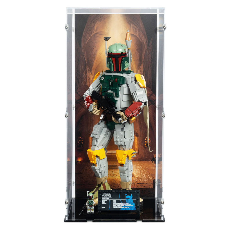 Boba Fett Display Case for LEGO 75455
