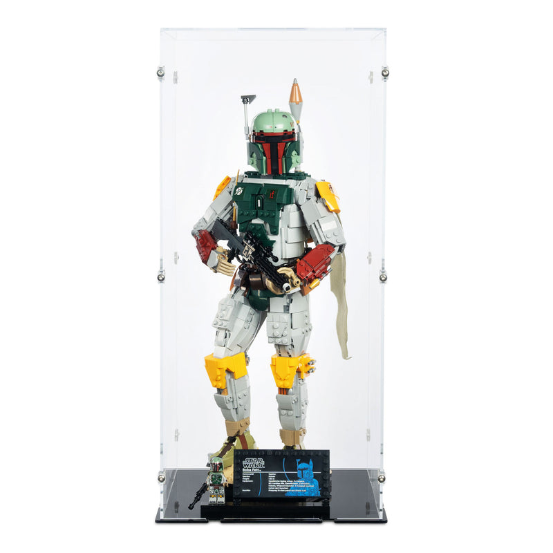 Boba Fett Display Case for LEGO 75455