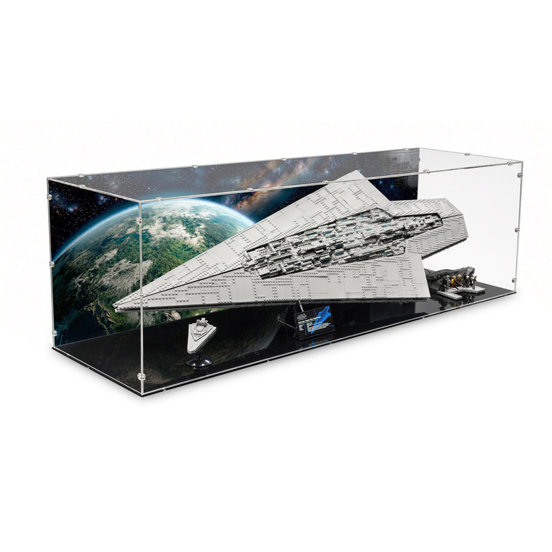 Executor Super Star Destroyer Display Case and Stand for LEGO 75457