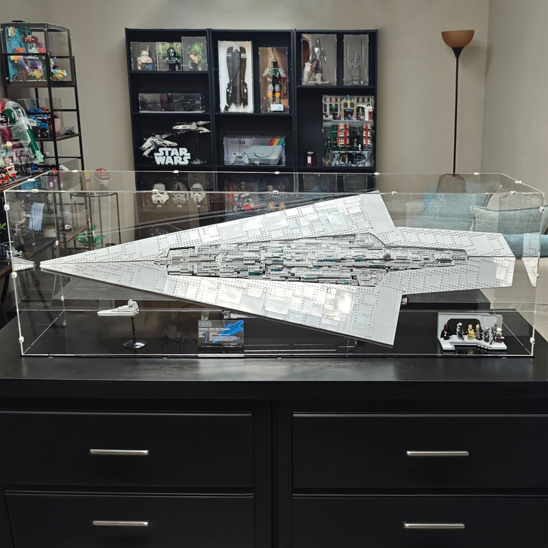 Executor Super Star Destroyer Display Case and Stand for LEGO 75457