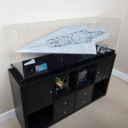 Special Edition Executor Super Star Destroyer display case designed to fit IKEA KALLAX shelving