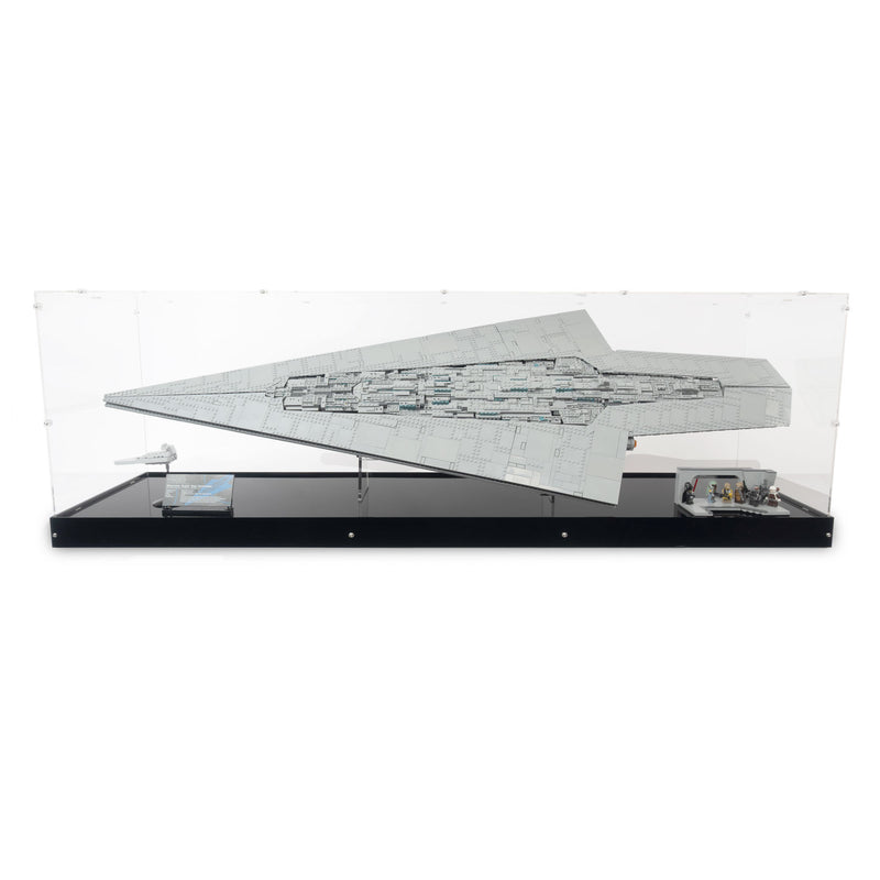 Special Edition Executor Super Star Destroyer Display Case and Stand for LEGO 75457 (Fits IKEA KALLAX)