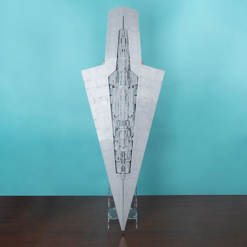 2in1 Vertical Display Stand for LEGO 75457 Executor Super Star Destroyer