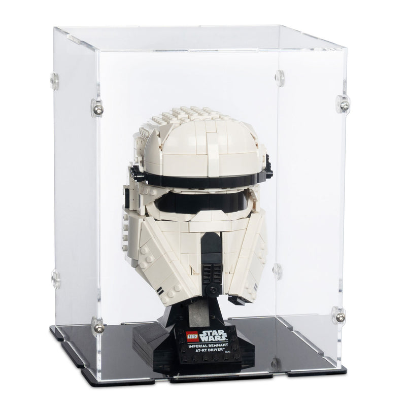 Imperial Remnant AT-RT Driver Helmet Display Case for LEGO 75458