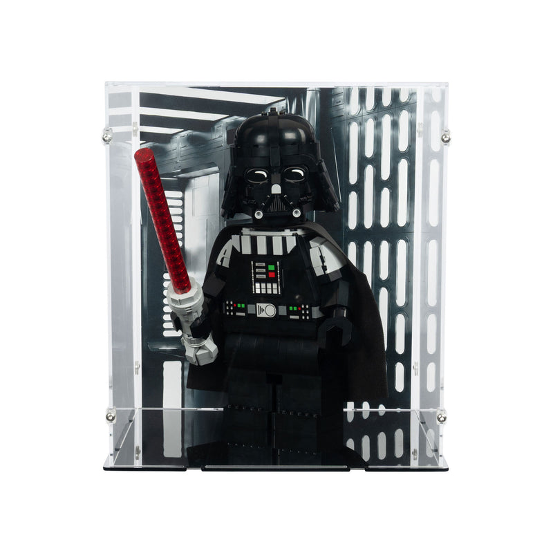 Up-Scaled Darth Vader Minifigure Display Case for LEGO 75461