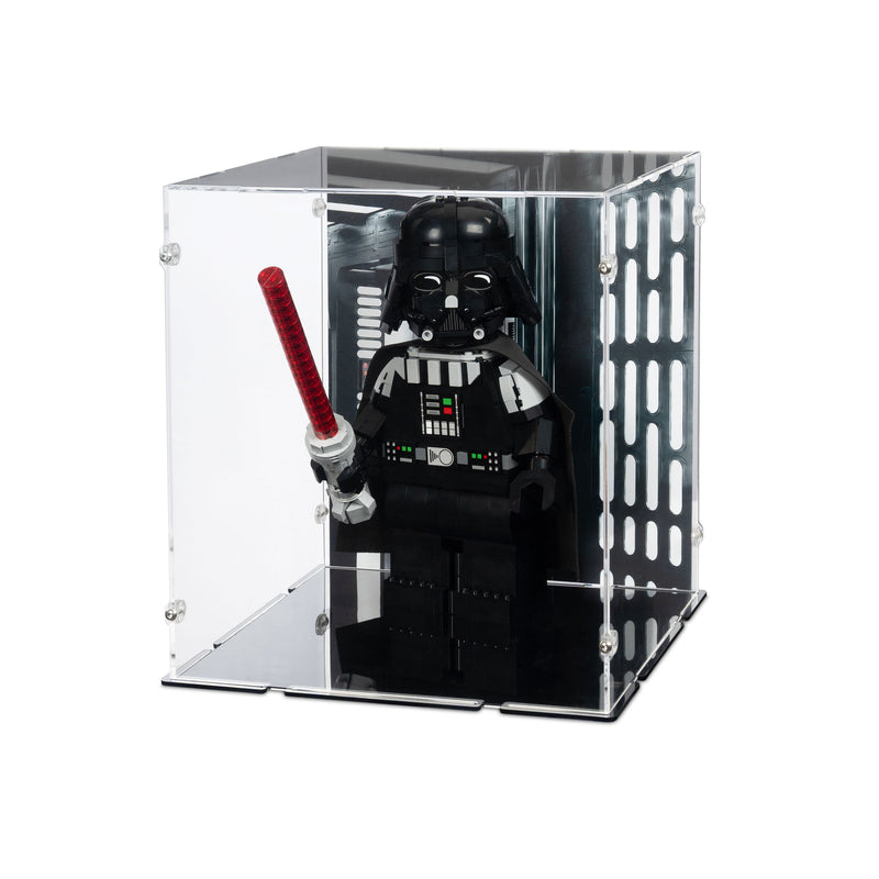 Up-Scaled Darth Vader Minifigure Display Case for LEGO 75461