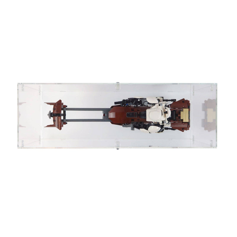Scout Trooper & Speeder Bike Display Case for LEGO 75532