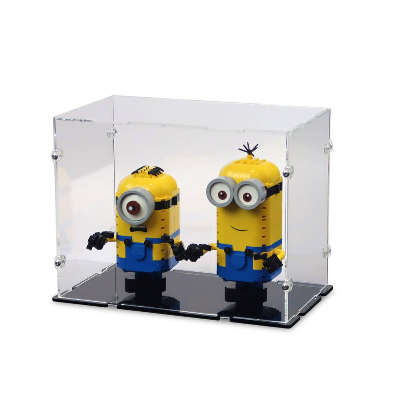 Minions and their Lair Display Case for LEGO 75551