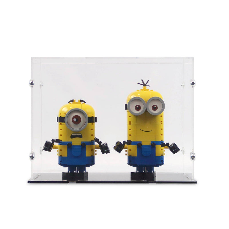 Minions and their Lair Display Case for LEGO 75551