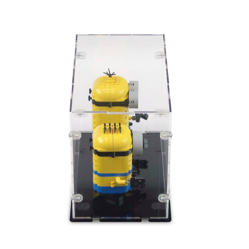 Minions and their Lair Display Case for LEGO 75551