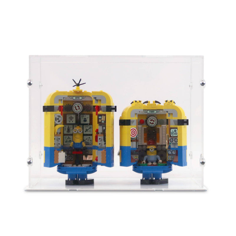 Minions and their Lair Display Case for LEGO 75551