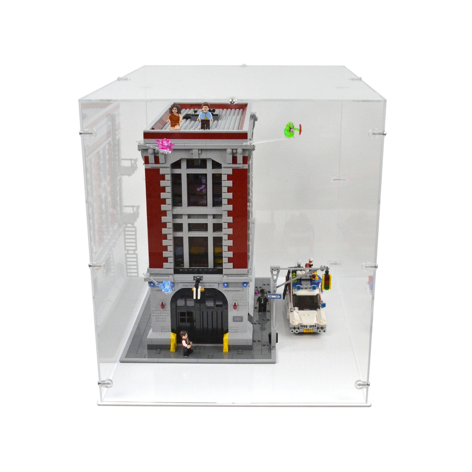 LEGO Ghostbusters Firehouse HQ (75827) Display Case | iDisplayit