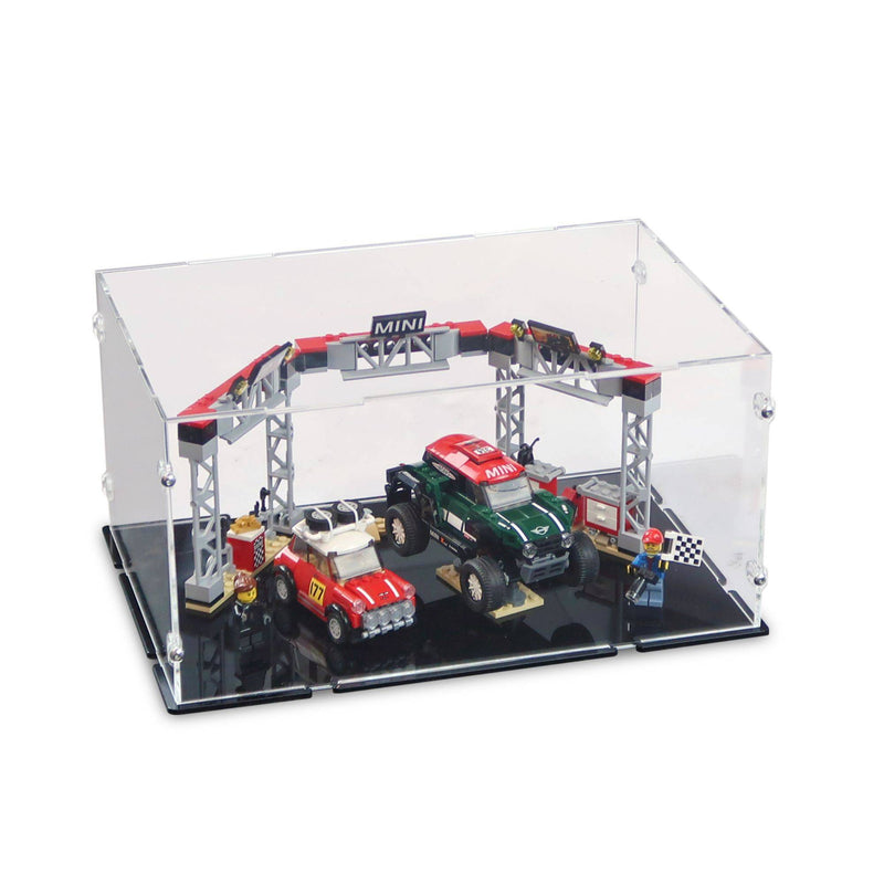 Acrylic Display Case for LEGO Mini Cooper Speed Champions