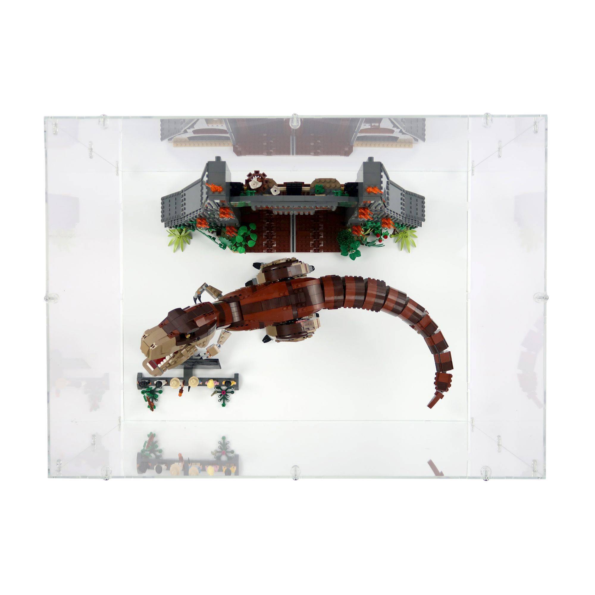 Acrylic Display Case for LEGO Jurassic Park T Rex Rampage