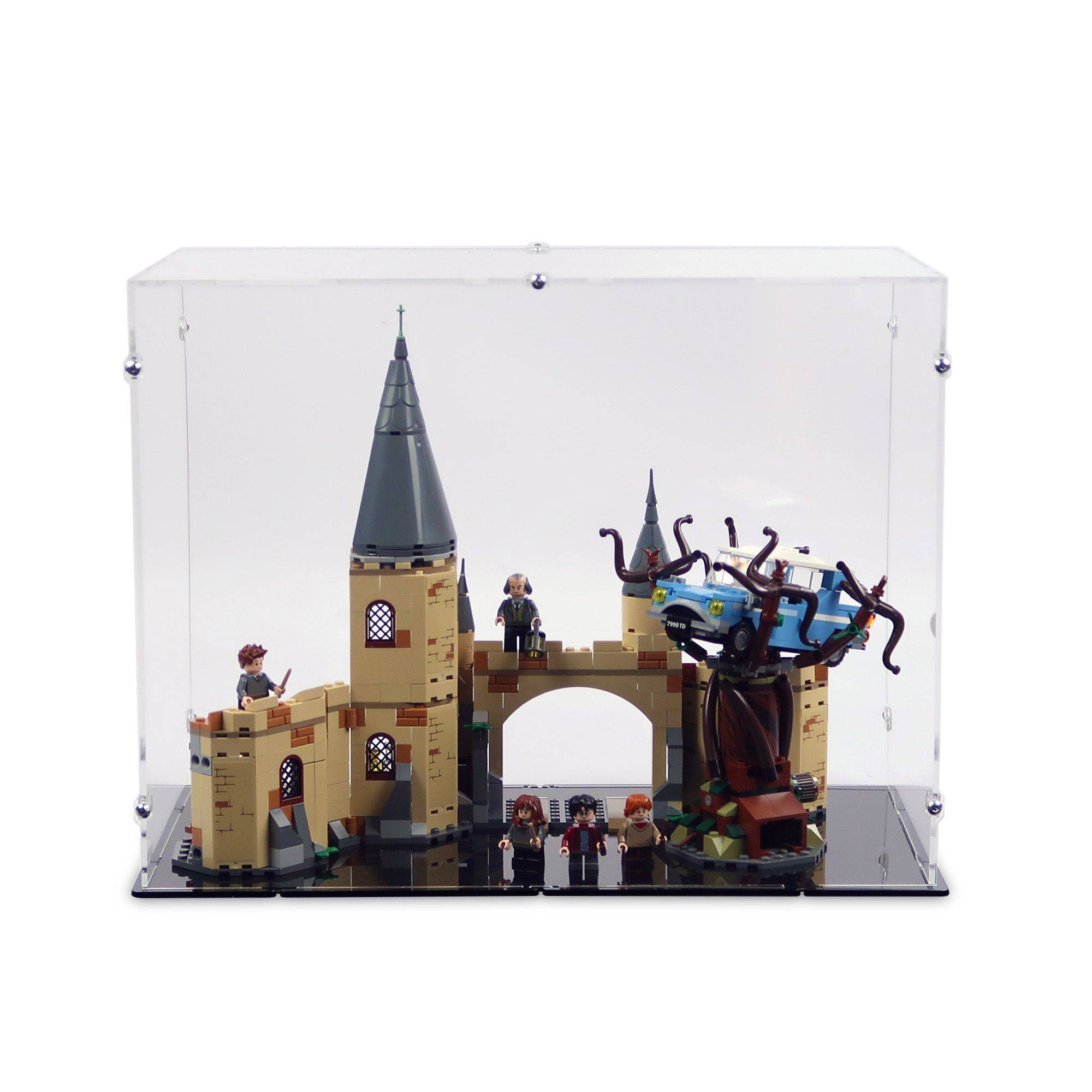 【 L出品 】 50×40cm size art Hogwarts Whomping Willow Display Case for LEGO 75953 | iDisplayit