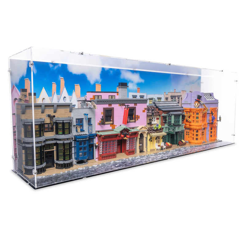 Acrylic Display Case for LEGO Harry Potter Diagon Alley