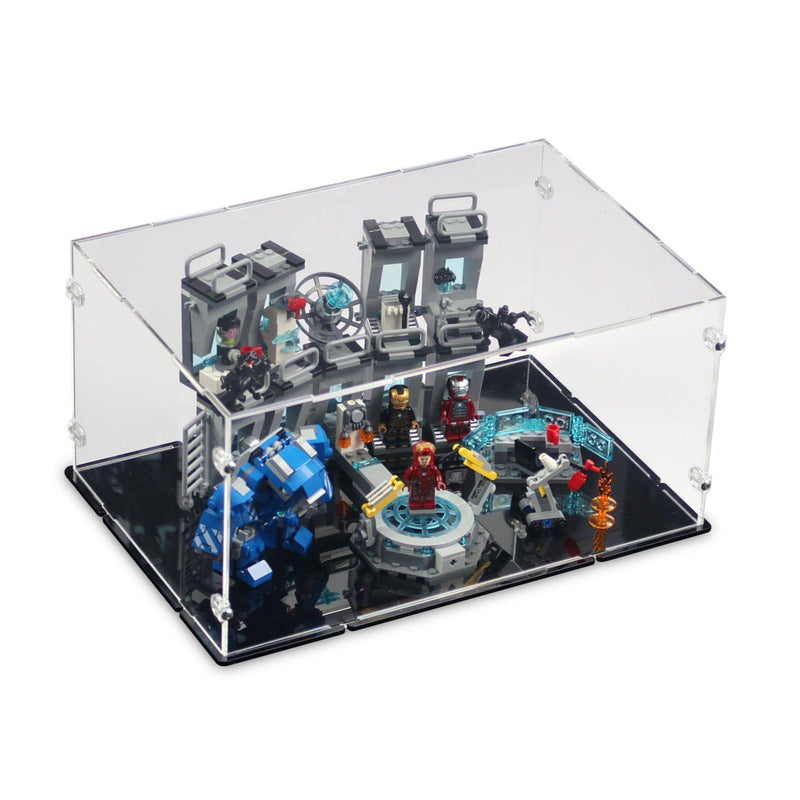 Iron Man Hall of Armor Display Case for LEGO 76125