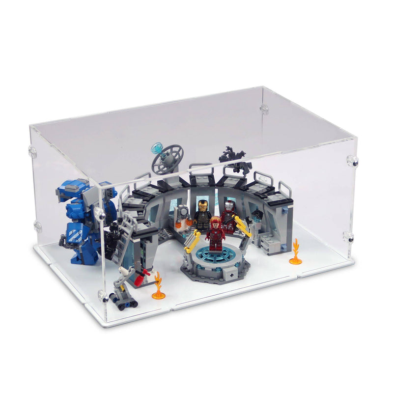 Iron Man Hall of Armor Display Case for LEGO 76125