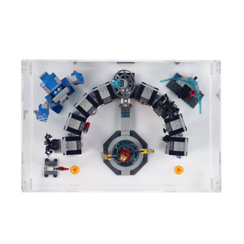 Iron Man Hall of Armor Display Case for LEGO 76125
