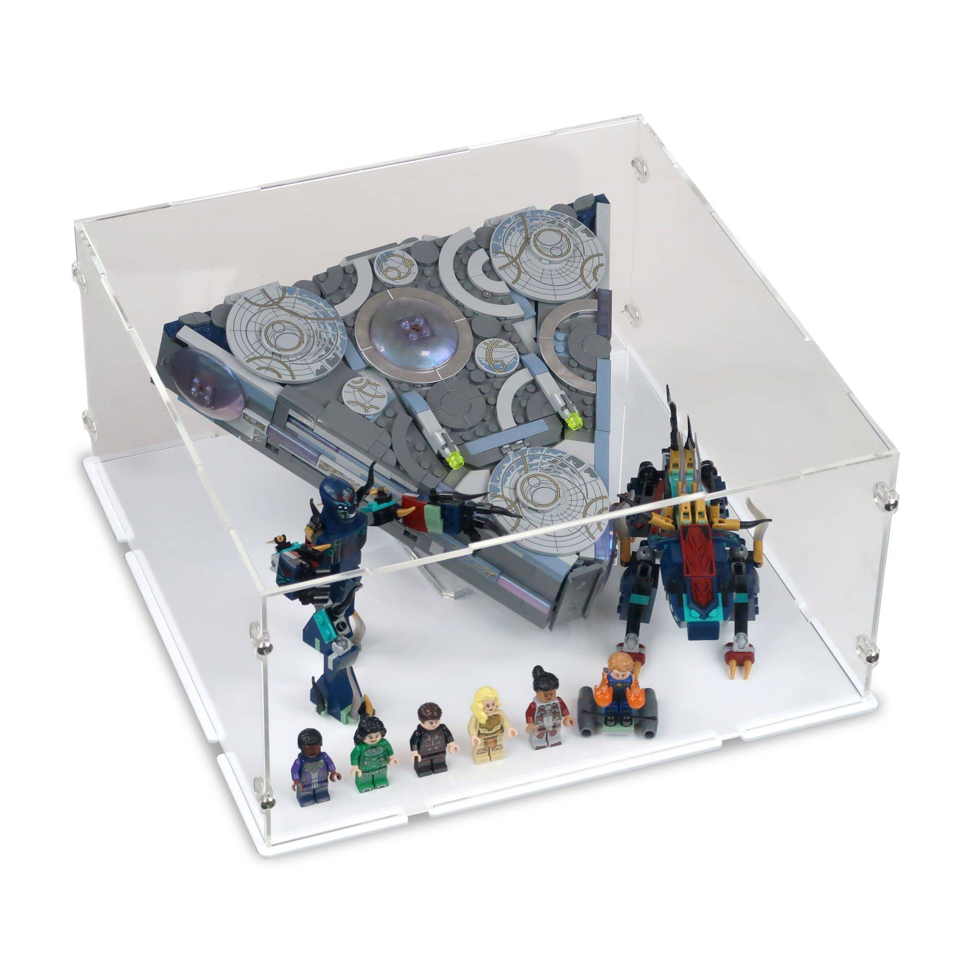 Acrylic Display Case for LEGO Marvel Rise of the Domo | iDisplayit