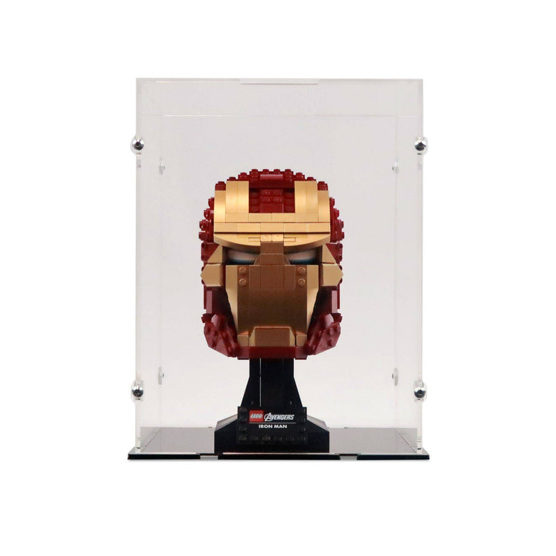 Iron Man Helmet Display Case for LEGO 76165