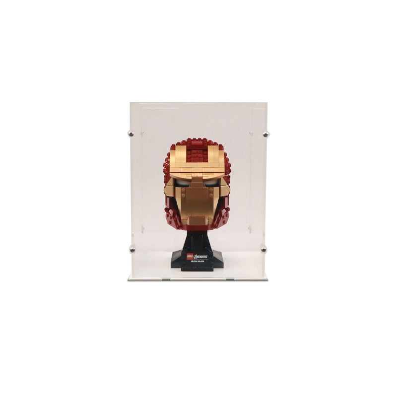 helmet iron man lego Acrylic Display Case For LEGO Iron Man Helmet