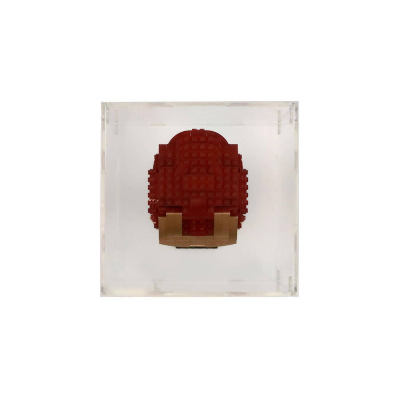 displays iron mans helmet can use Acrylic Display Case For LEGO Iron Man Helmet