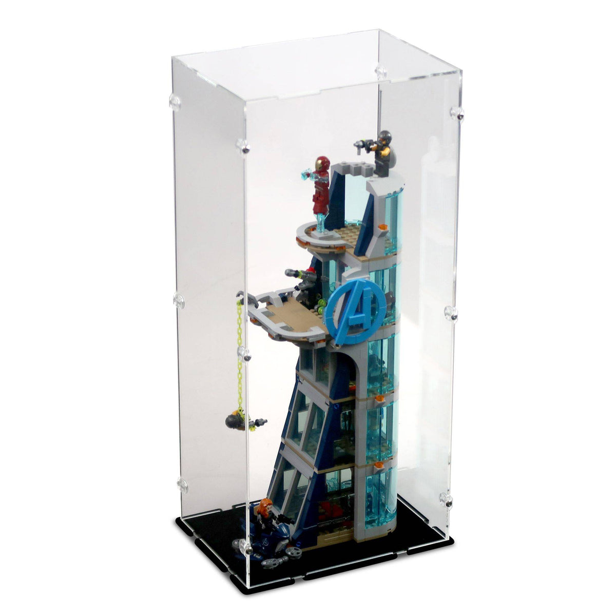 Acrylic Display Case for LEGO Avengers Tower Battle | iDisplayit