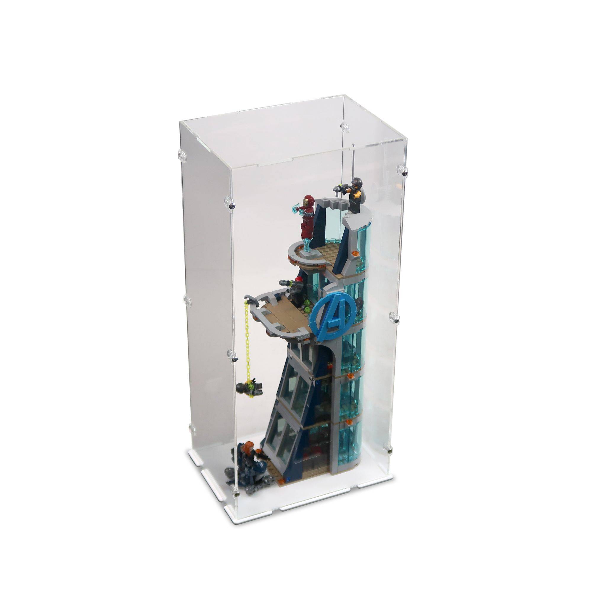 Acrylic Display Case for LEGO Avengers Tower Battle | iDisplayit