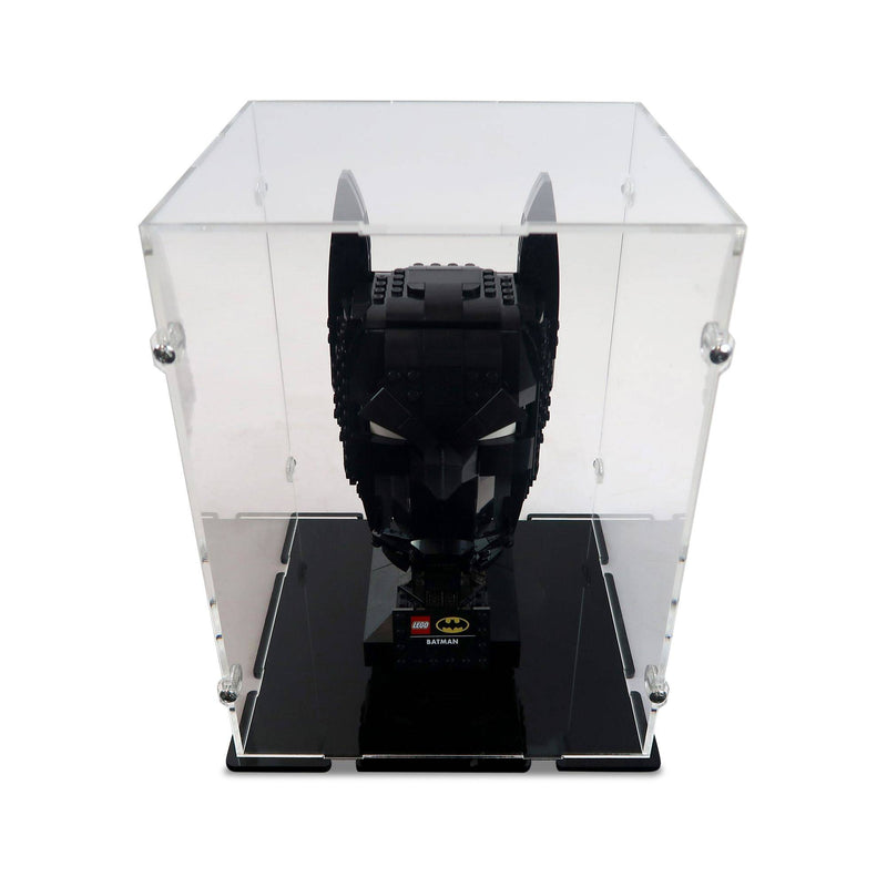 Batman Cowl Helmet Display Case for LEGO 76182