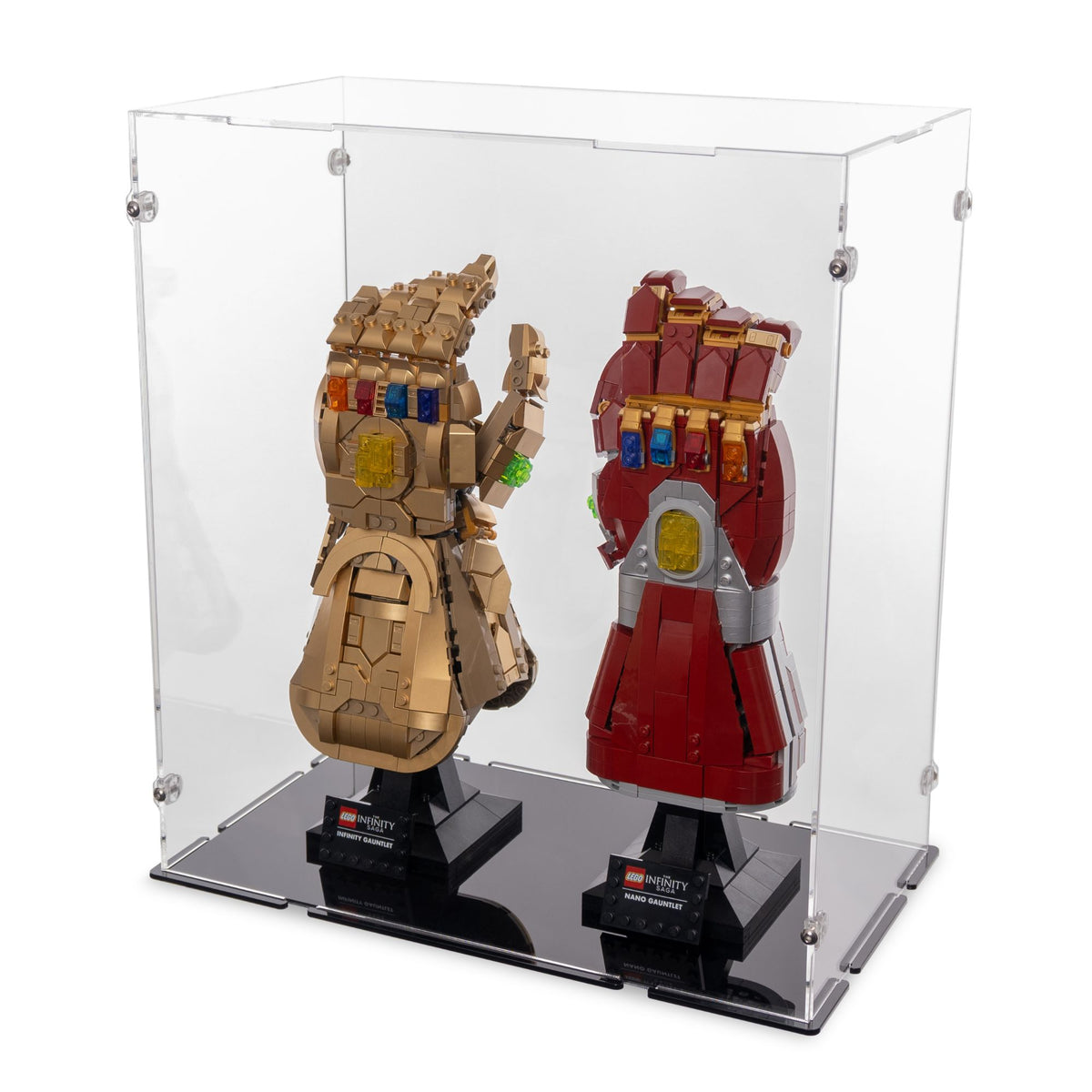 Display Case for LEGO Infinity Gauntlet & Nano Gauntlet