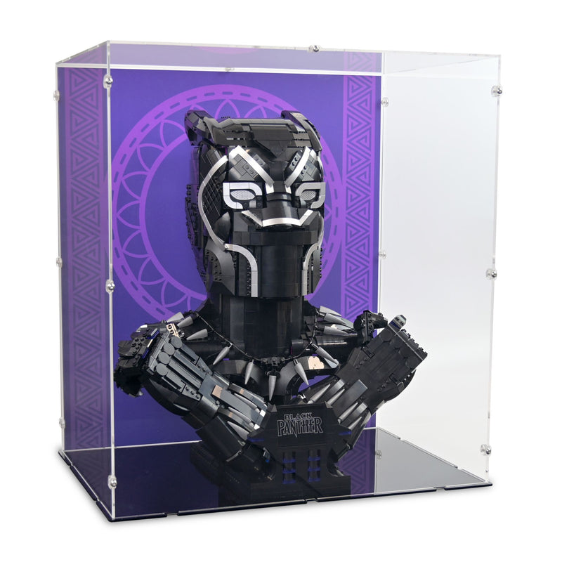 Black Panther Display Case for LEGO 76215