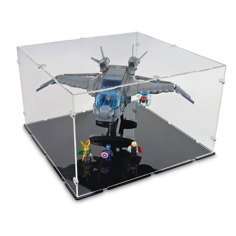 The Avengers Quinjet Display Case for LEGO 76248